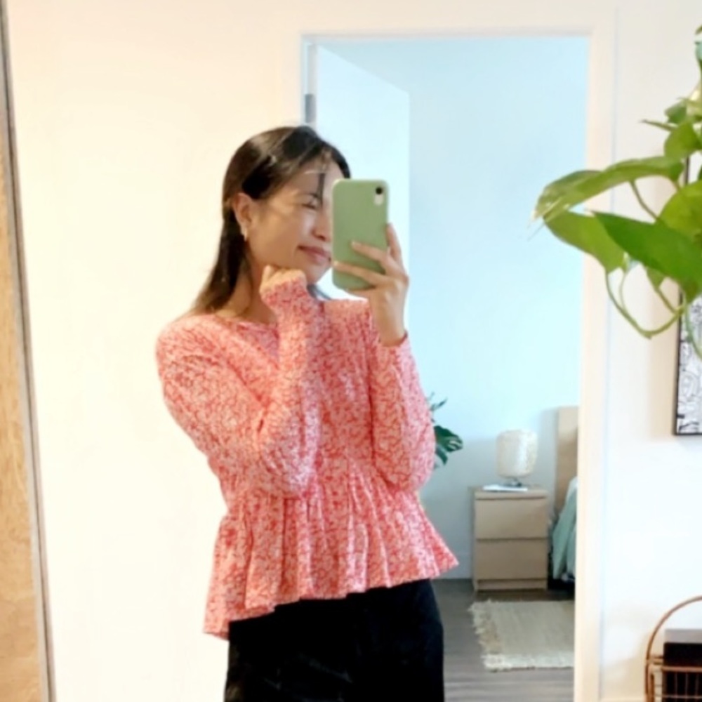 ASOS floral blouse